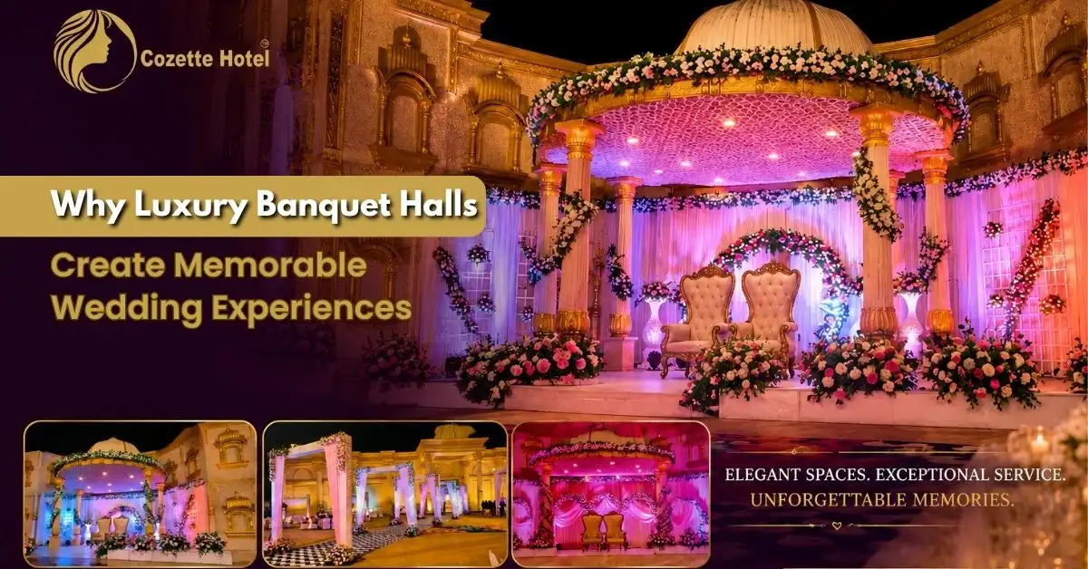 Why Luxury Banquet Halls Create Memorable Wedding Experiences
